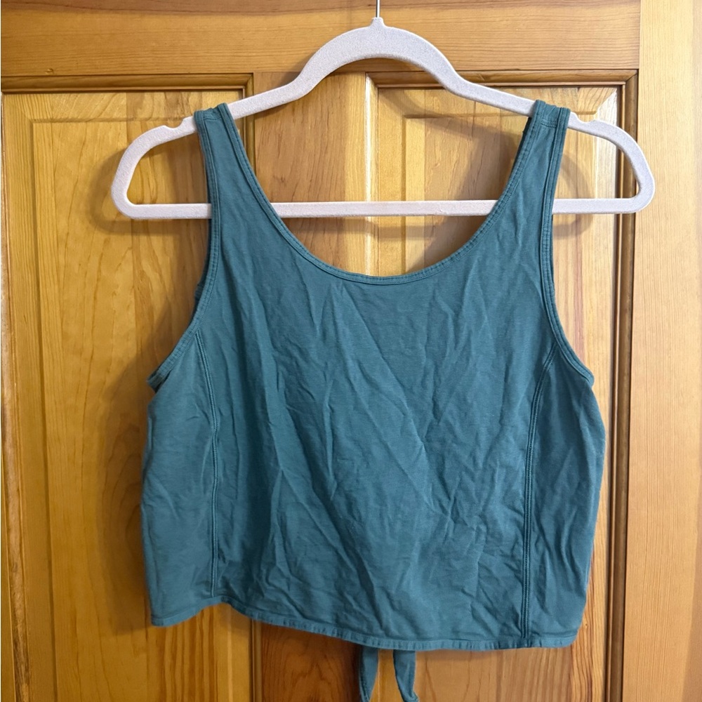 lululemon athletica Blue Tank Top